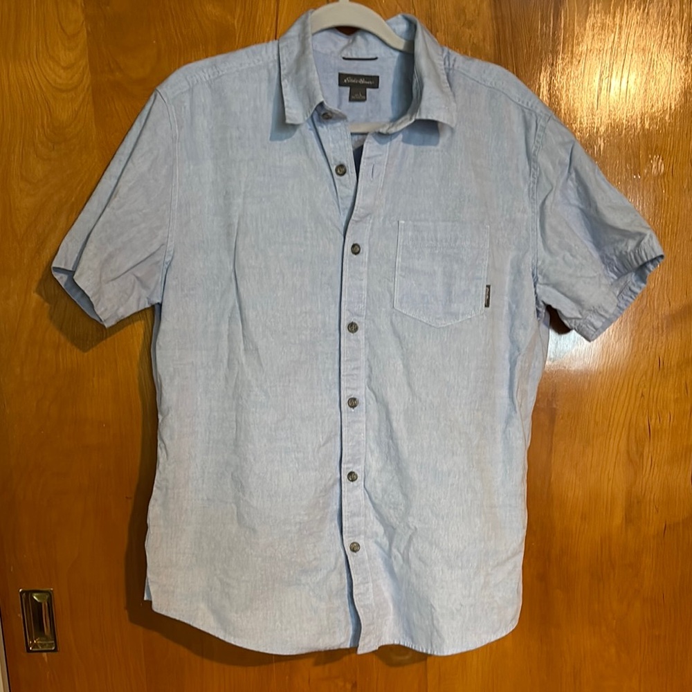 Eddie Bauer 100% cotton button down shirt